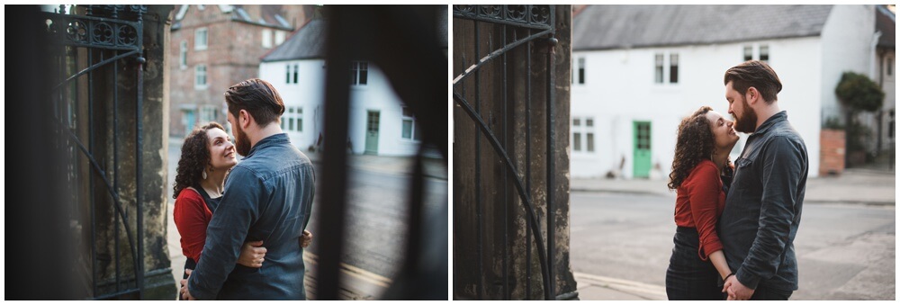 Alex and Jenni York Engagement photography wedding photographer Henry Lowther Yorkshire