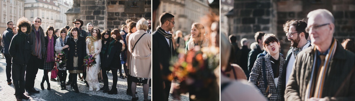 Alex and Jenni Prague wedding photographer destination photography henry lowther europe czech republic abroad UK documentary city old town square charles bridge 