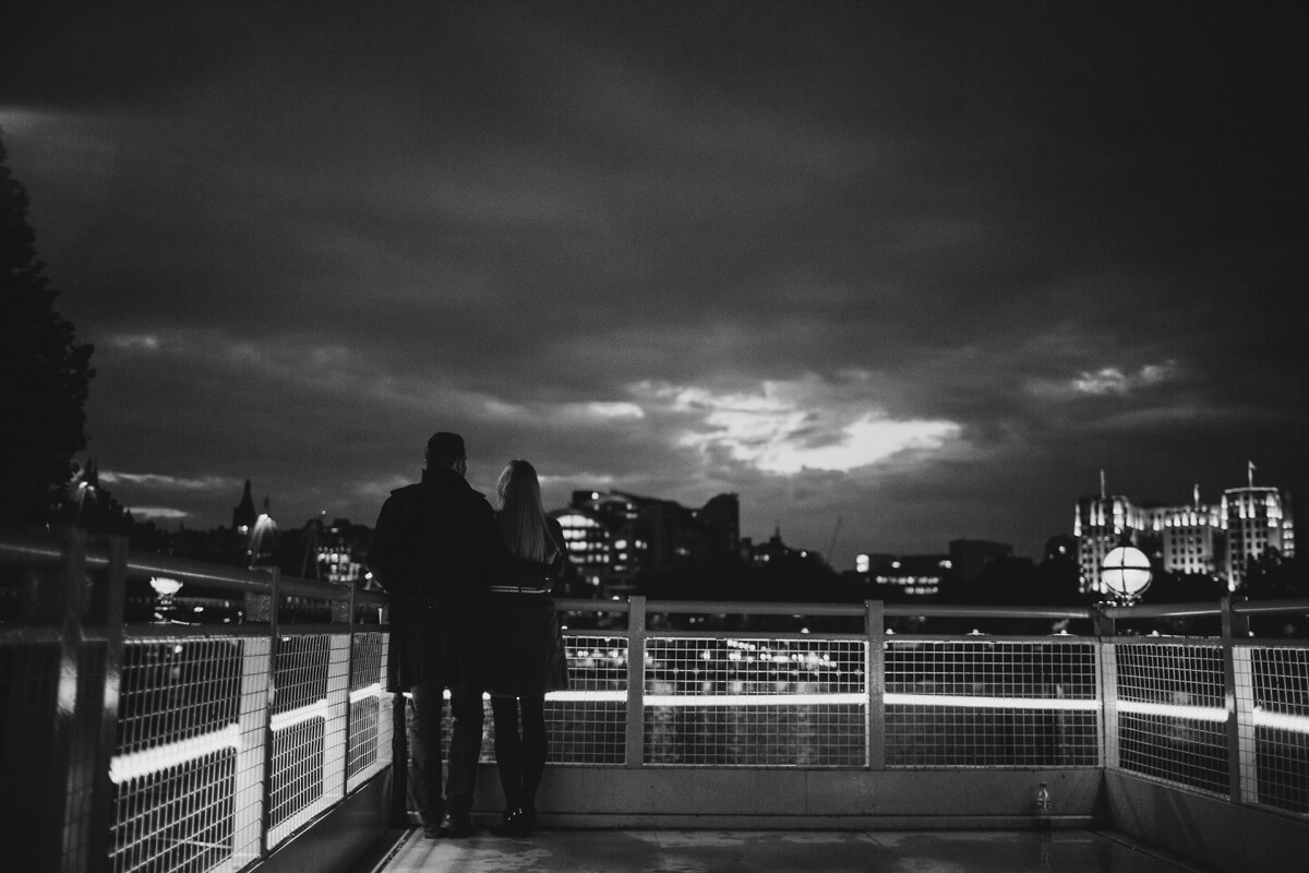 Iain and Catherine London couples session engagement shoot Henry Lowther