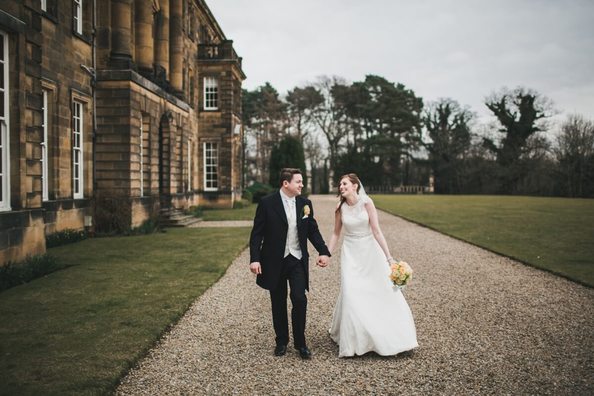 Matt and Hannah Crathorne Hall wedding photographer yorkshire wedding photography Henry Lowther