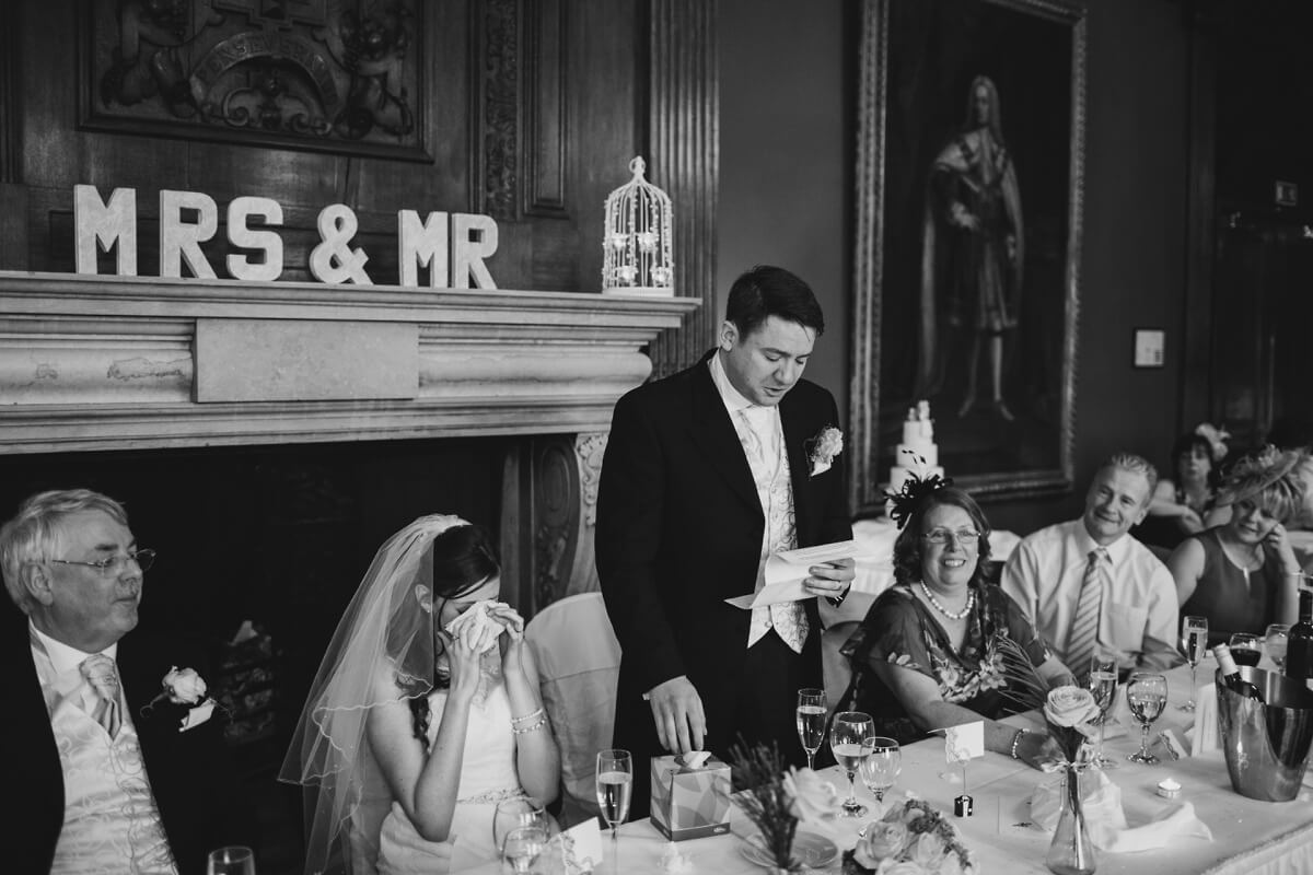 Matt and Hannah Crathorne Hall photography yorkshire wedding photographer Henry Lowther