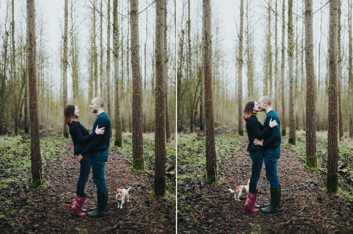 Phillip and Amy Lincolnshire engagement shoot wedding photography couples photographs