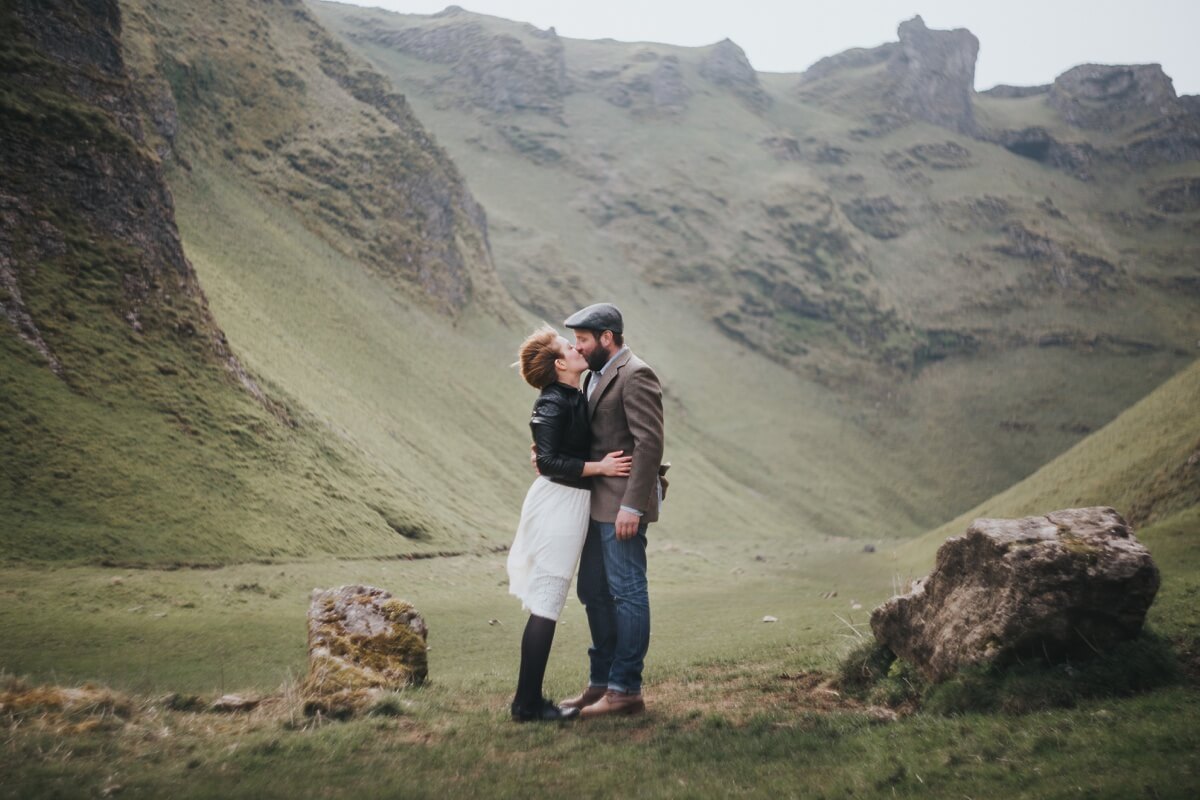 Mark and Hayley Peak District Couples family shoot engagement Lincolnshire wedding photographer