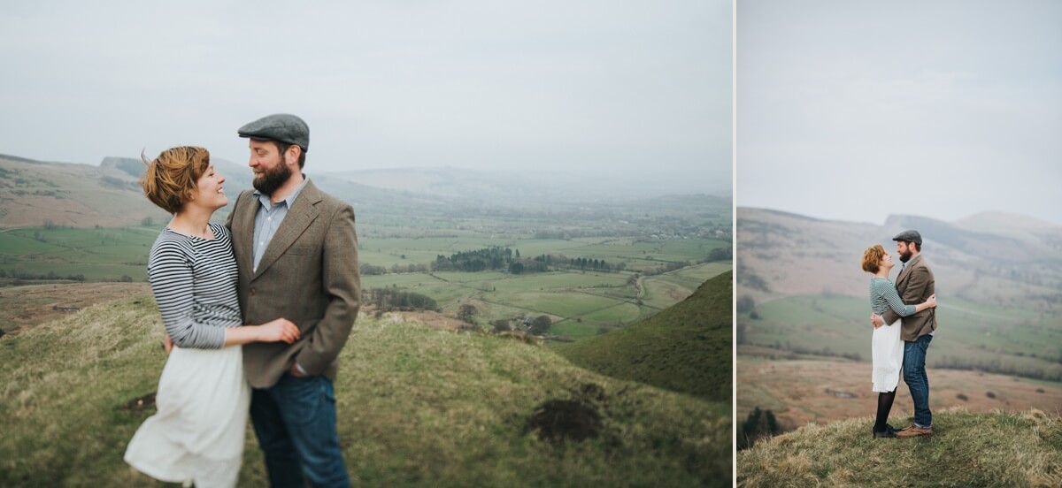 Mark and Hayley Peak District photographer Lincolnshire wedding photography engagement