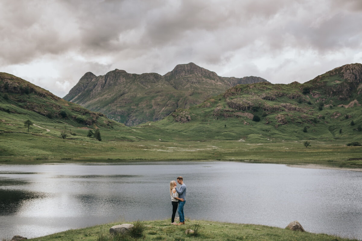 Scott and Jess lake district wedding photography engagement shoot windermere lincolnshire wedding photographer