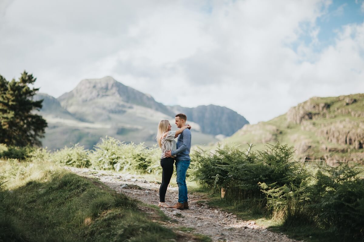 Scott and Jess lake district wedding photography engagement shoot windermere lincolnshire wedding photographer