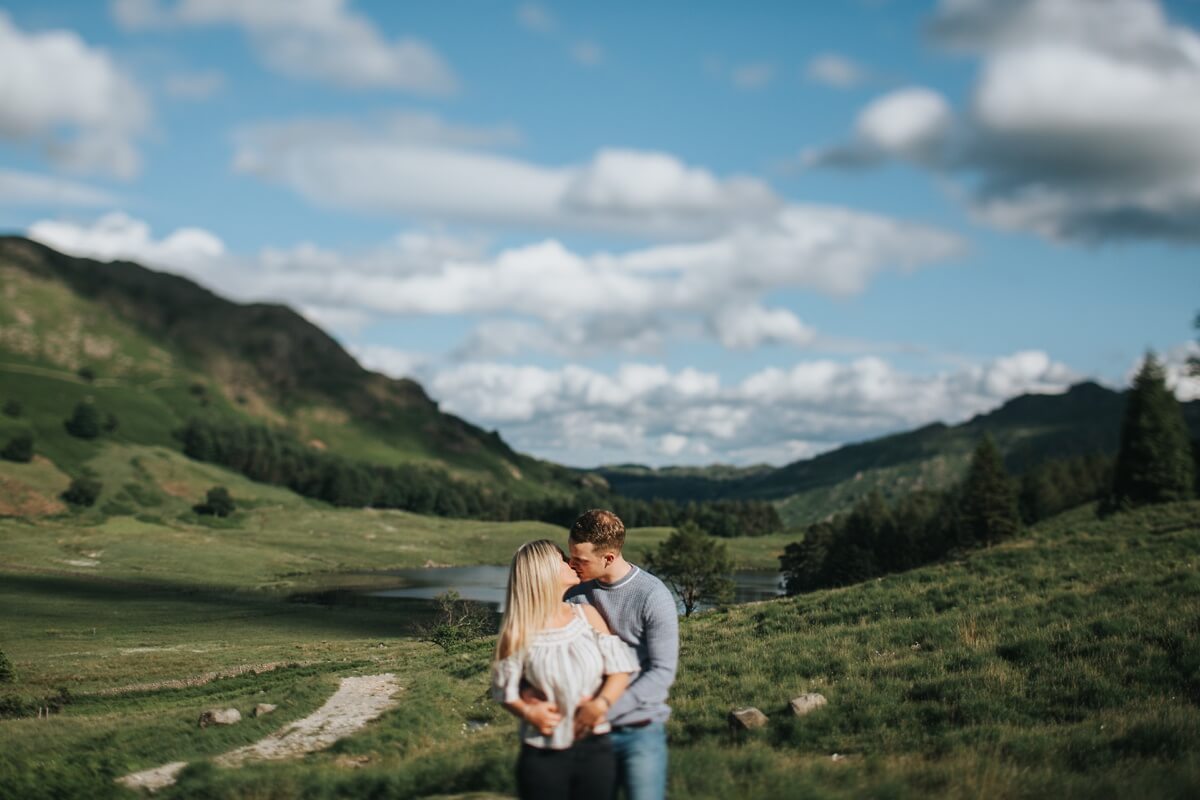 Scott and Jess lake district wedding photography engagement shoot windermere lincolnshire wedding photographer