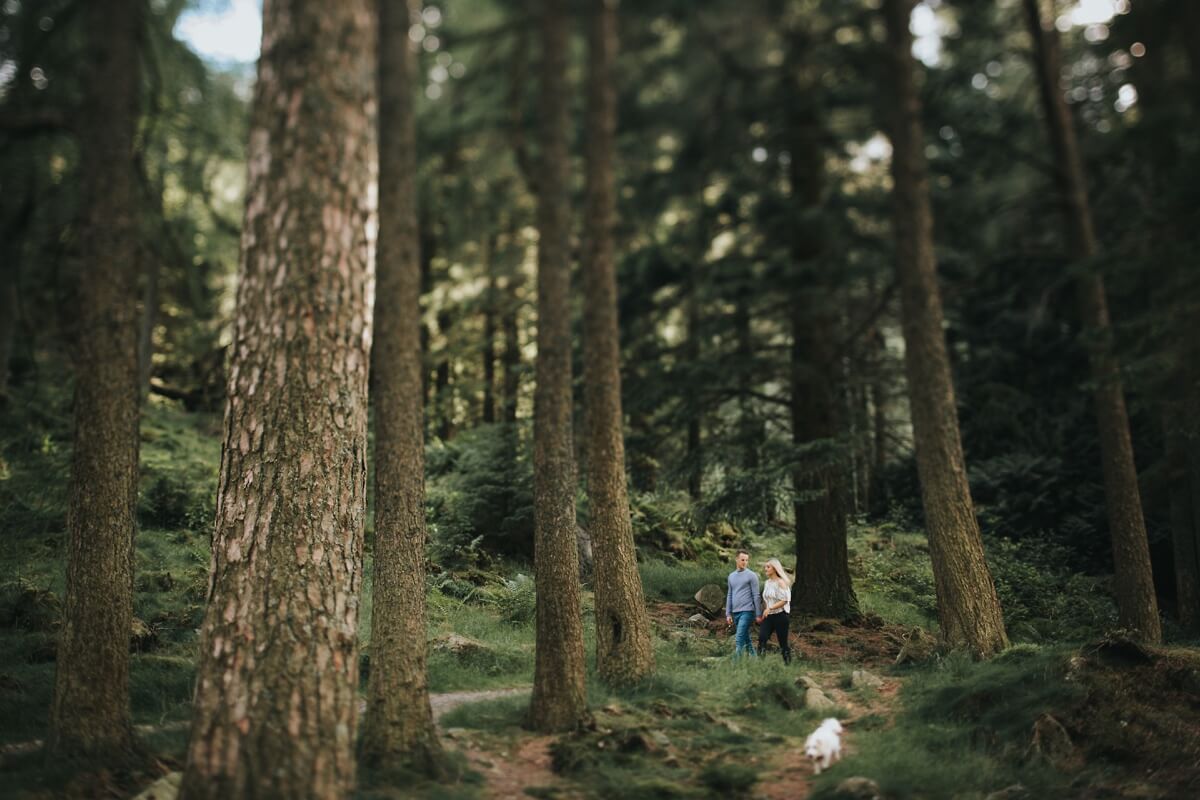 Scott and Jess lake district photographer engagement shoot windermere lincolnshire wedding photography