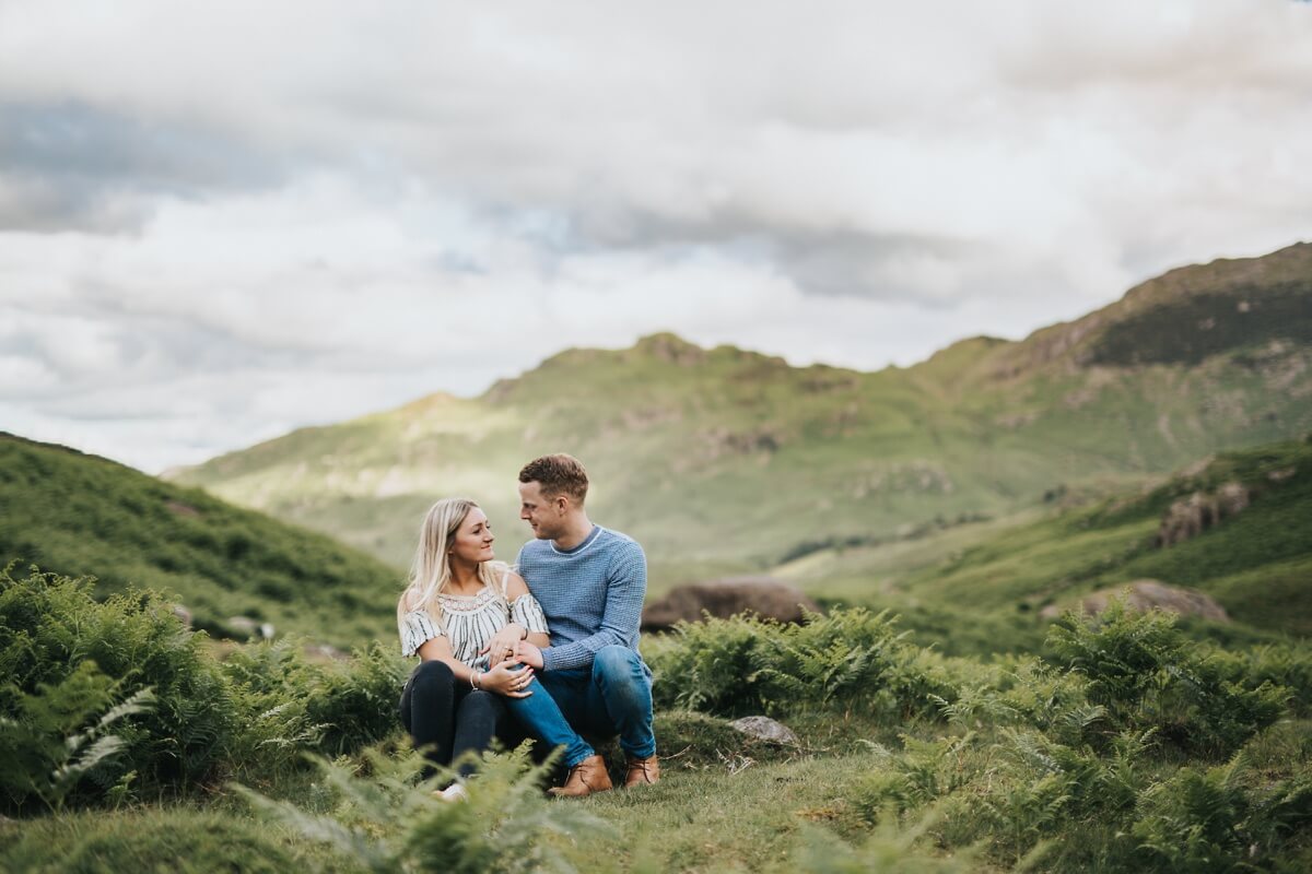 Scott and Jess lake district wedding photographer engagement shoot windermere lincolnshire wedding photography