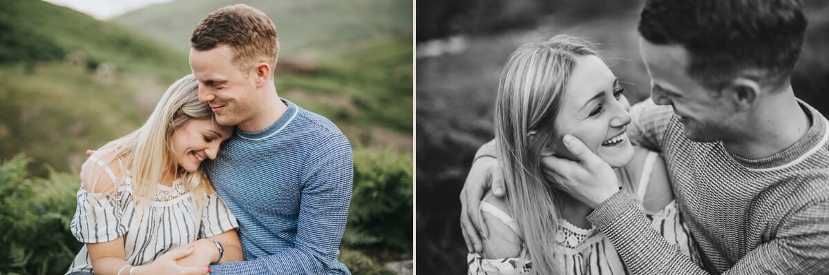 Scott and Jess lake district wedding photographer engagement shoot windermere lincolnshire wedding photography