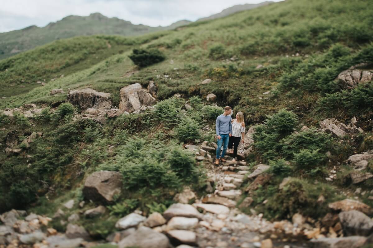 Scott and Jess lake district wedding photographer engagement shoot windermere lincolnshire wedding photography