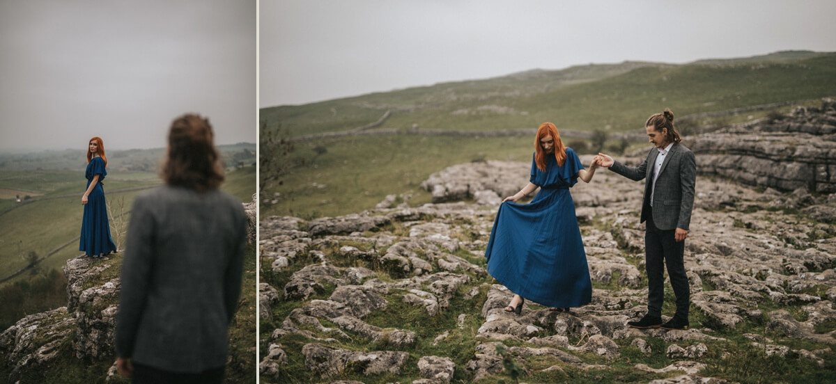 Malham cove yorkshire photographer leeds wedding photography skipton