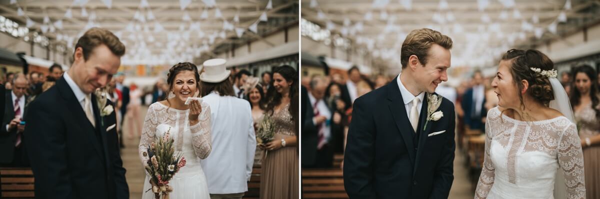 Buckinghamshire railway centre wedding photographer Aylesbury wedding photographer