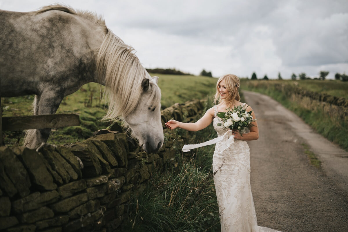 The White Hart Lydgate wedding photographer Oldham wedding photography