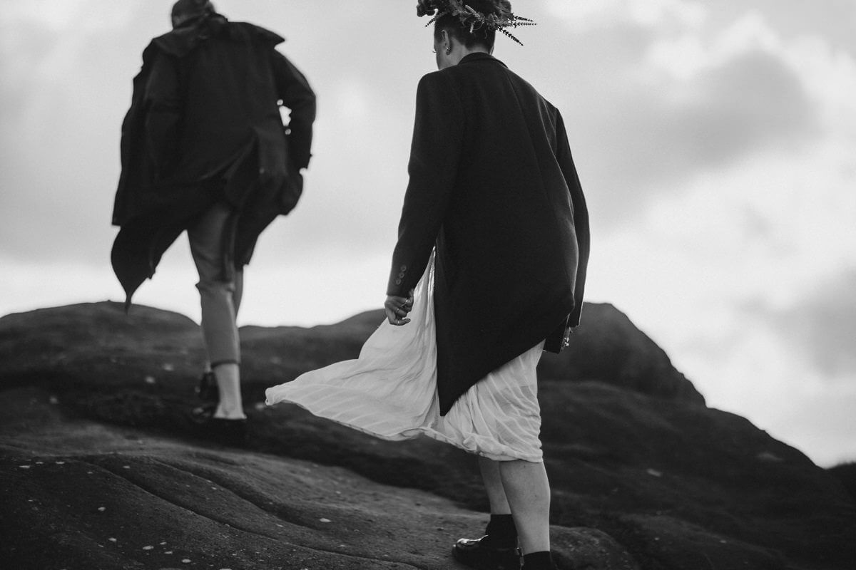 Elopement photographer Yorkshire wedding photography Henry Lowther