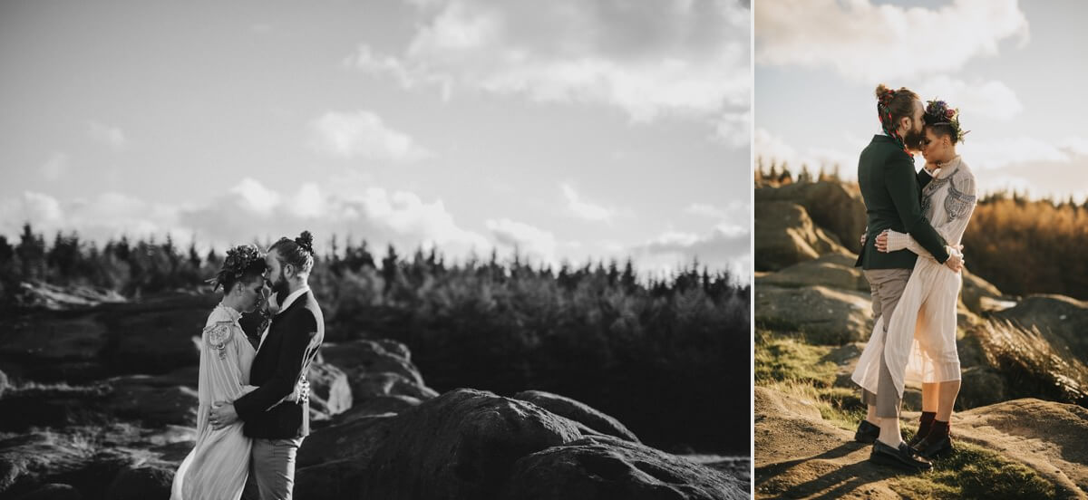 Elopement photographer Yorkshire wedding photography Henry Lowther