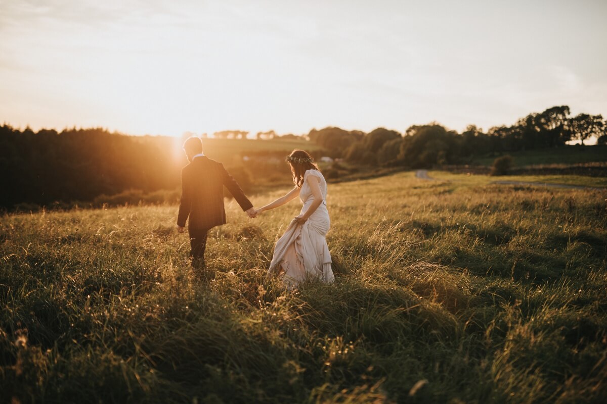 Natural retreats wedding yorkshire photographer Richmond wedding photography