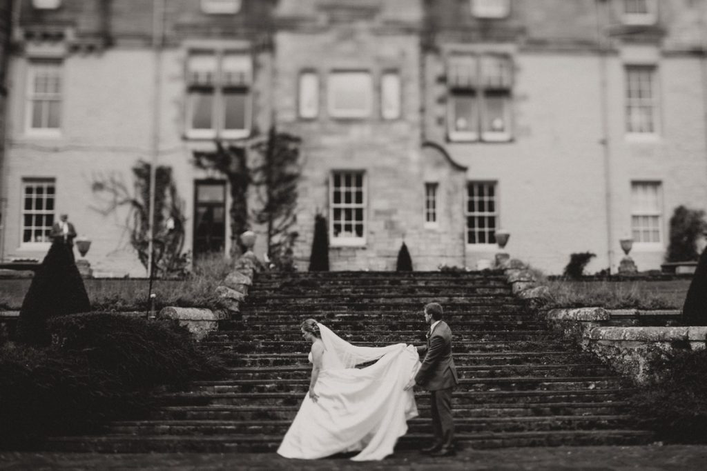 Duntreath Castle wedding photographer Scotland wedding photography Elopement Scotland