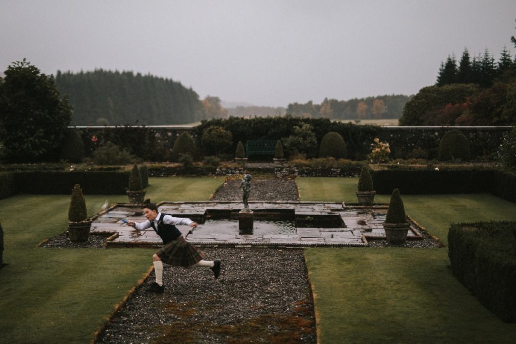 Duntreath Castle wedding photographer Scotland wedding photography Elopement Scotland