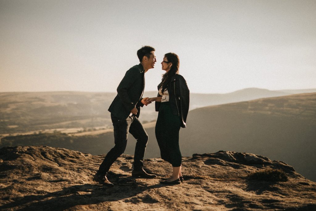 Peak District Proposal Derby wedding photography