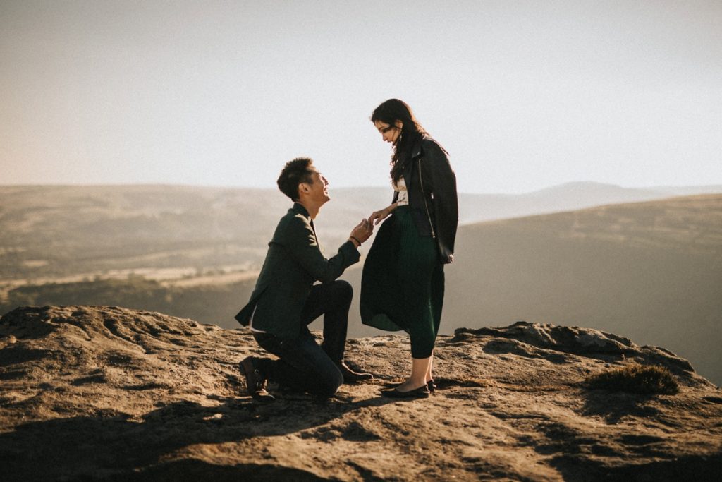 Peak District Proposal Derby wedding photography