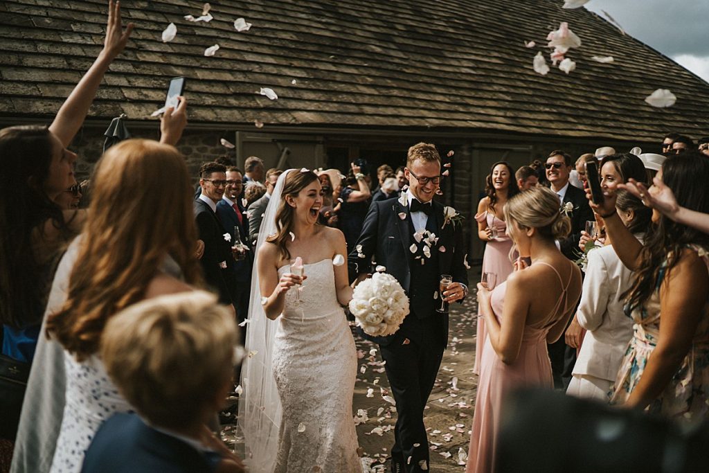 Tithe Barn Bolton Abbey wedding Yorkshire wedding photography