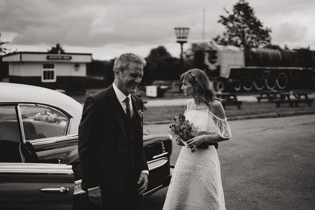 Buckinghamshire railway centre wedding Bucks wedding photography Railway wedding