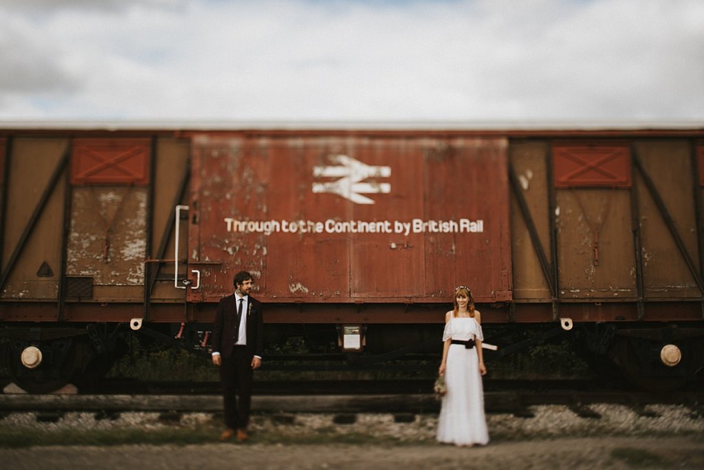 Buckinghamshire railway centre wedding Bucks wedding photography Railway wedding