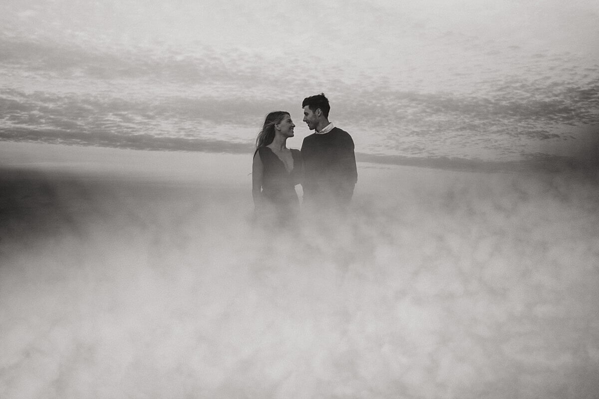 Beach couples session Norfolk wedding photographer uk photography