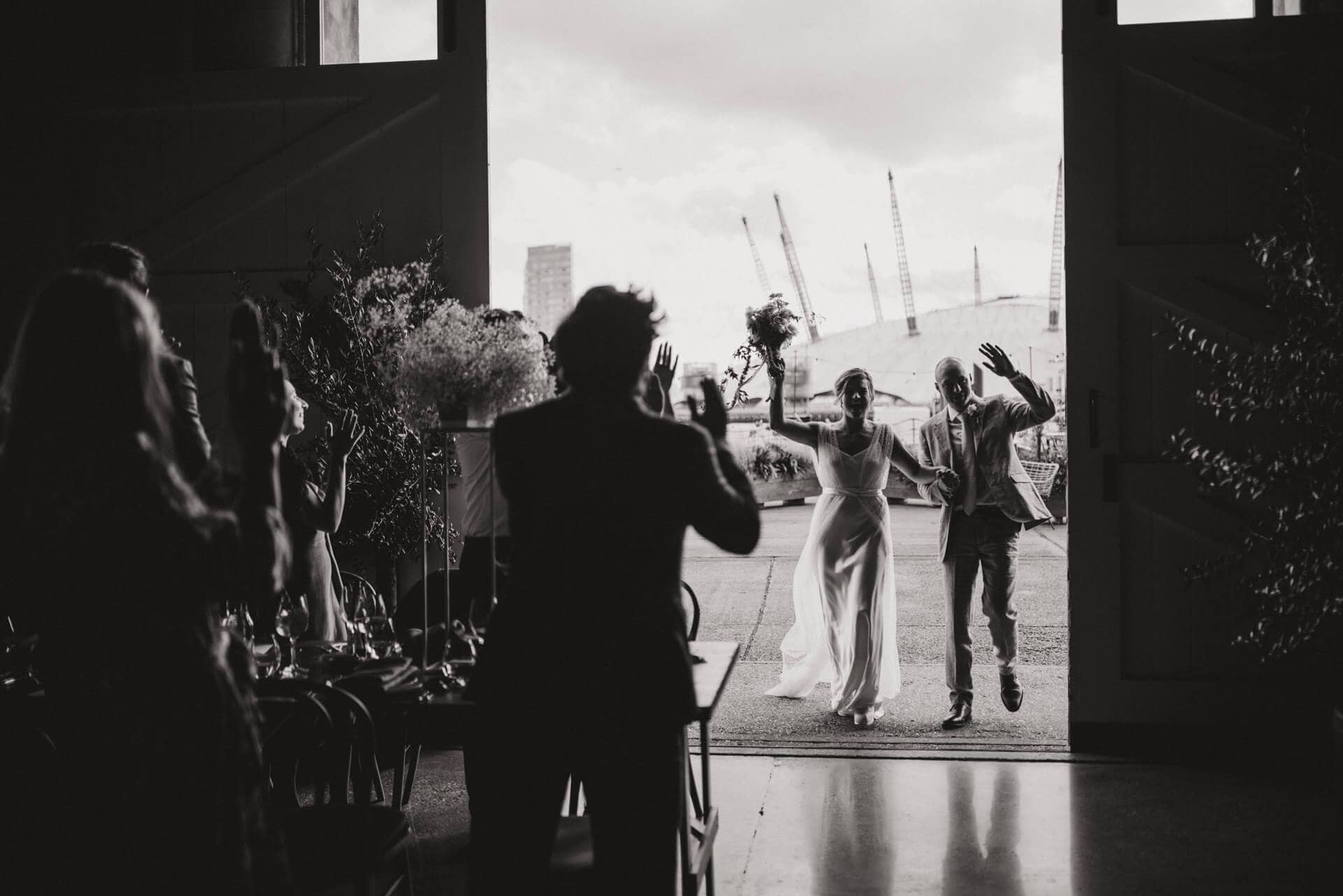 London o2 wedding photography at the buoy store