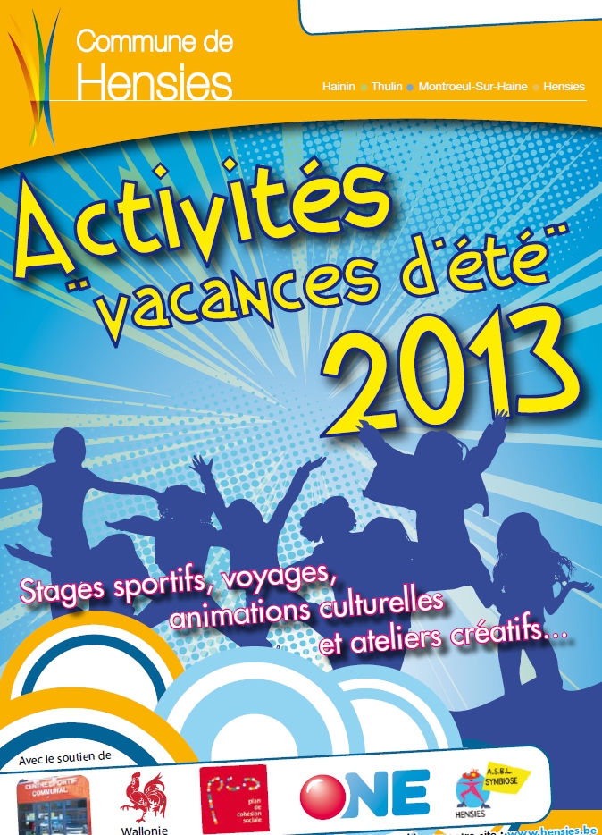Activités – Vacances d’été 2013