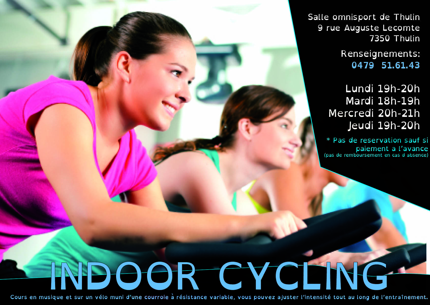 Cours de spinning