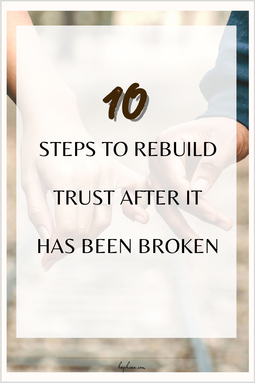 Building trust