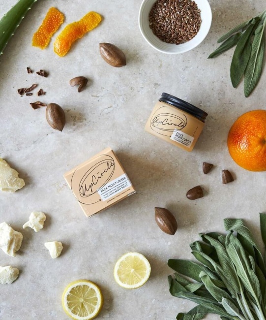 Crème hydratante pour visage à la poudre d'argan et vitamine E – Image 9
