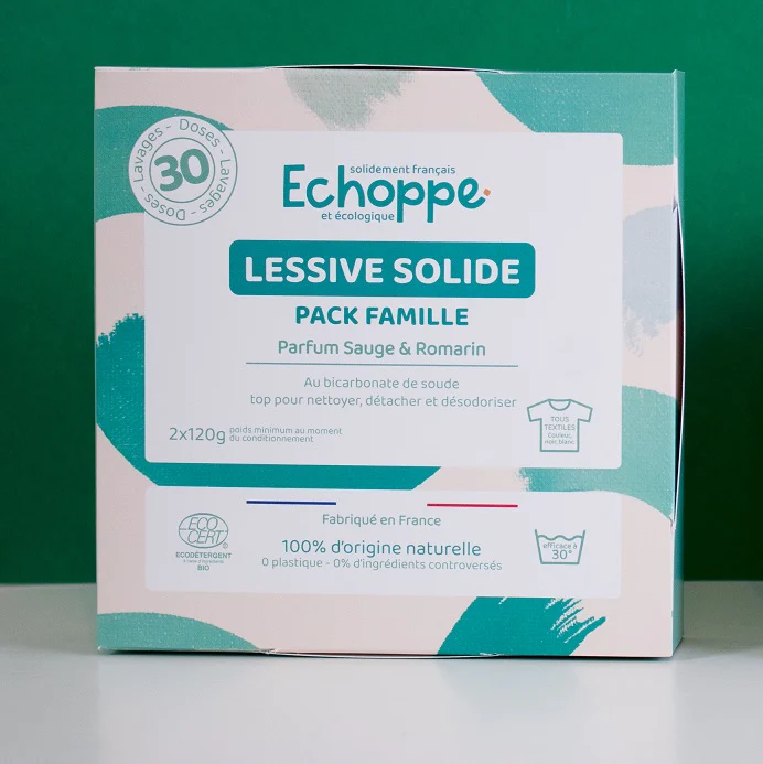 Lessive Solide - 30 Lavages - Sauge et Romarin – Image 2