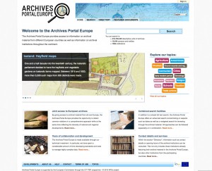 Archives Portal Europe