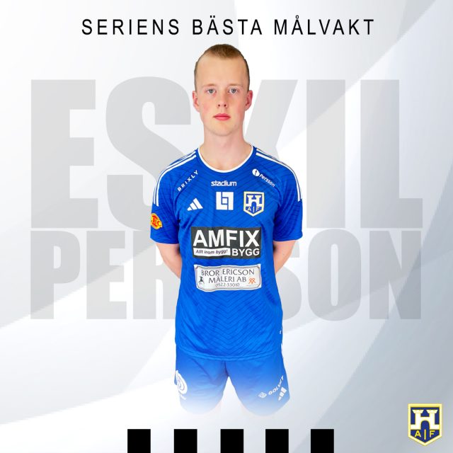 Eskil Persson – utsedd till seriens bästa målvakt