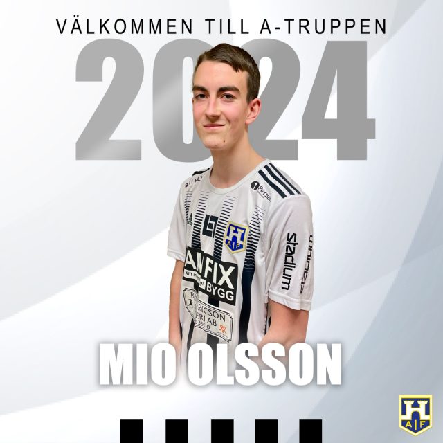 Välkommen till A-truppen Mio Olsson