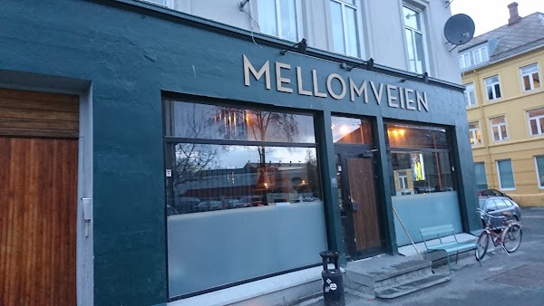 Utsiden av Mellomveien pub i Trondheim