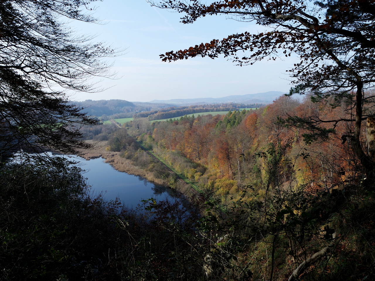 Aussichtsplatz an den Itelklippen