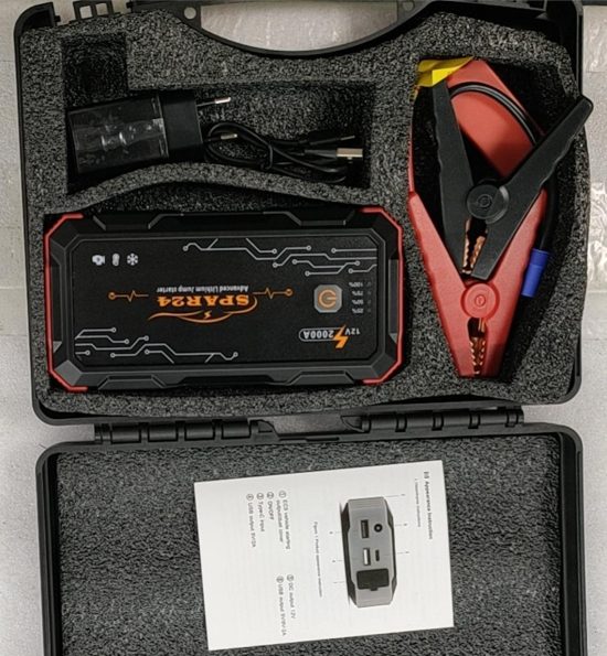 Multifunktionell Jump Starter 12V