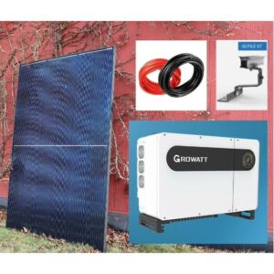 Solenergisystem 50Kw, OnGrid, 11 kW Elbilsladdare på köpet