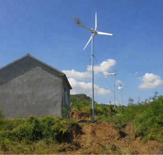Komplett vindkraftverk Off-grid 3 kW/ 14,4 kW per dag