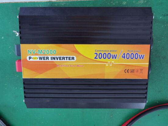 NOVA NV-M2000 power inverter 2000 W, modifierad Sinusvåg