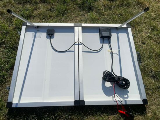 Vikbar solpanel 120 watt, 12 volt