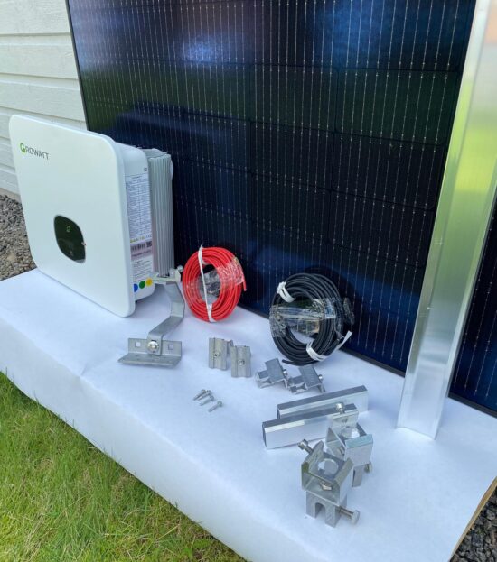 Smart 17 kW solcellspaket Growatt/Austa