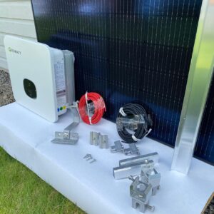 Solcellspaket hybrid 13,12 kW, monteringsfärdigt, svart