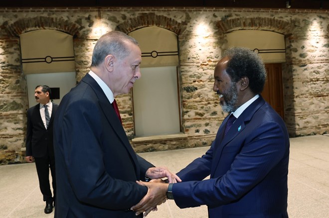 Erdoğan, Somalia’s Mohamud discuss ties, regional issues