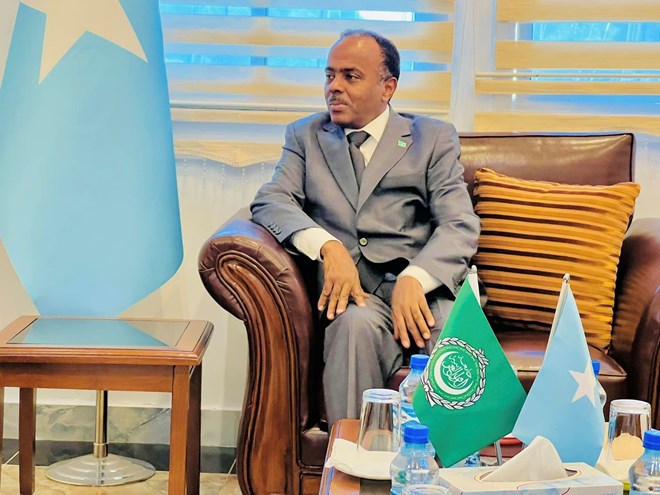 Prime Minister and minister of foreign affairs meets Somali acting minister of foreign affairs