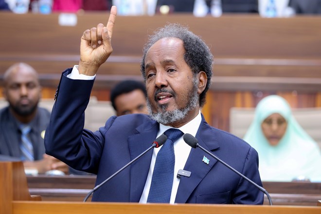 Somali President Hassan Sheikh thanks Egypt for support his country